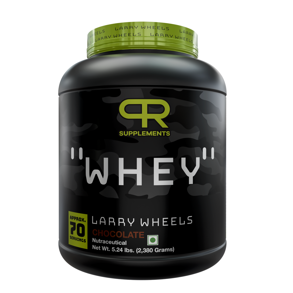 PR Supplements Larry Wheels Whey Protein Powder 2.38kg | Whey Protein Supplement