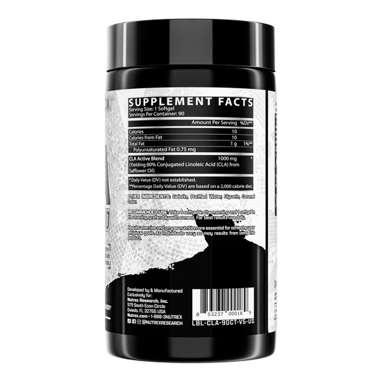 Nutrex CLA 1000, 90 Softgels