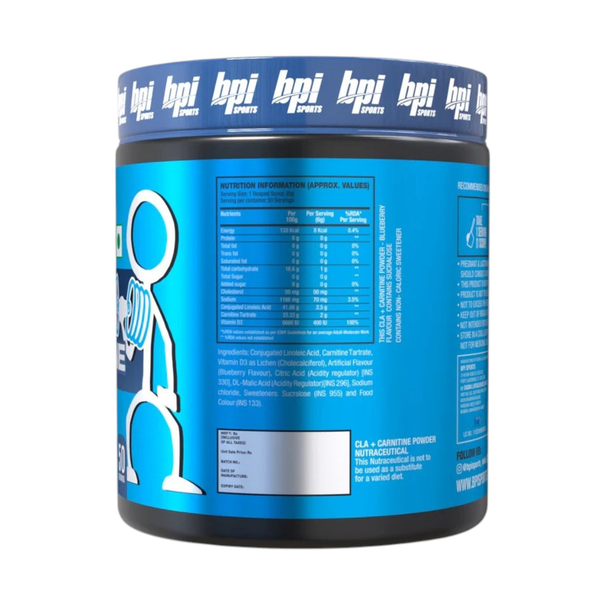 BPI Sports CLA+ Carnitine - 50 Servings