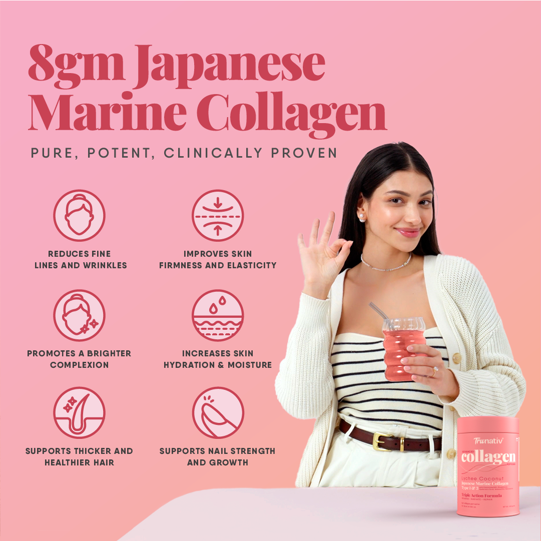 TruNativ Collagen Powder, Marine Collagen Type 1 & 3, 200g