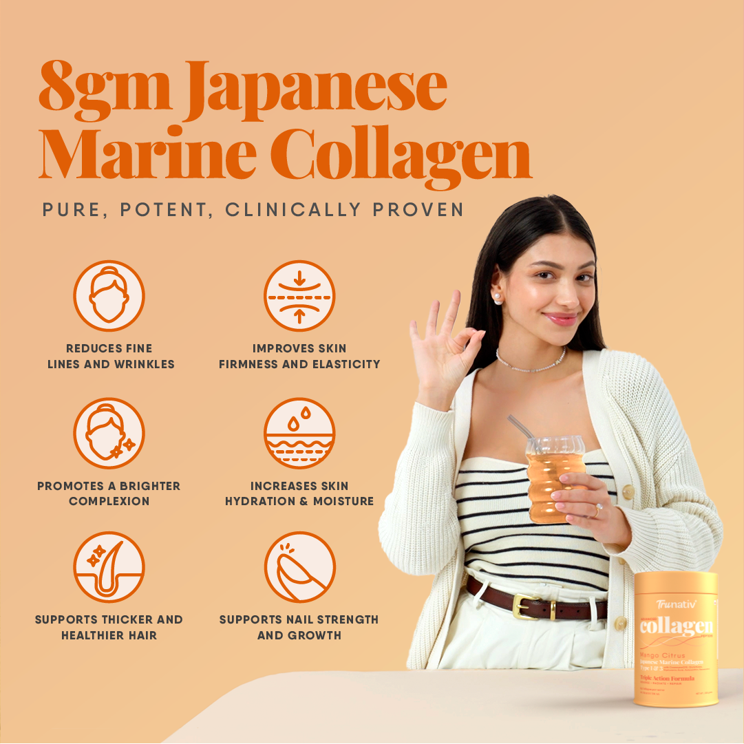 TruNativ Collagen Powder, Marine Collagen Type 1 & 3, 200g