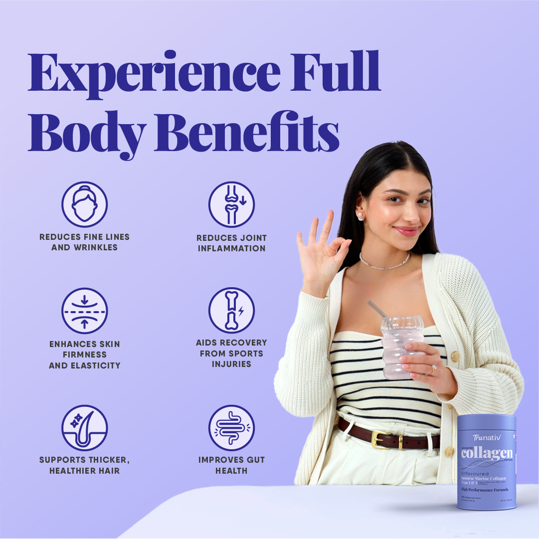 TruNativ Collagen Powder, Marine Collagen Type 1 & 3, 200g