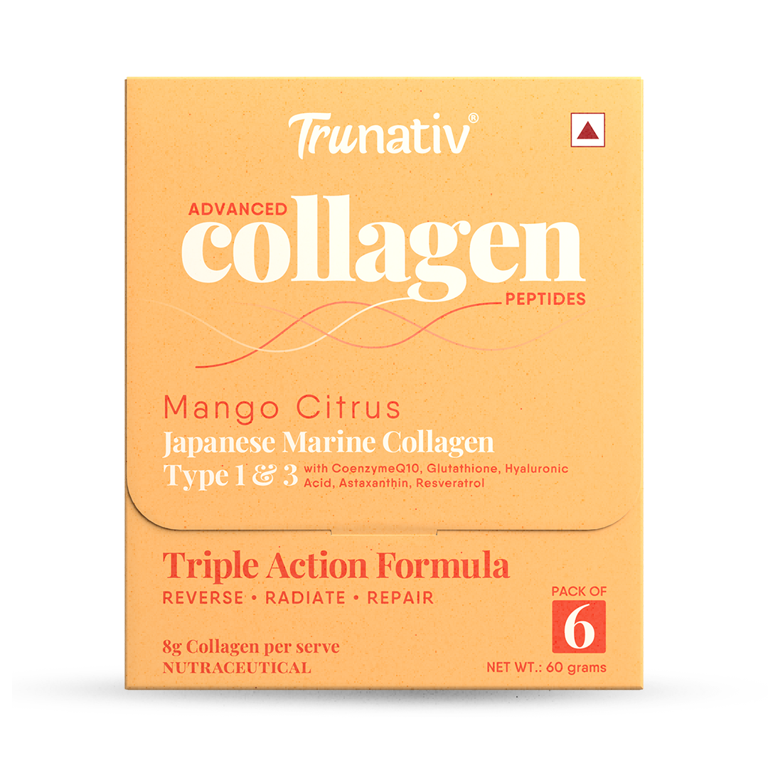 TruNativ Collagen Powder, Marine Collagen Type 1 & 3, 10g