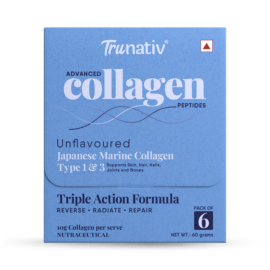 TruNativ Collagen Powder, Marine Collagen Type 1 & 3, 10g