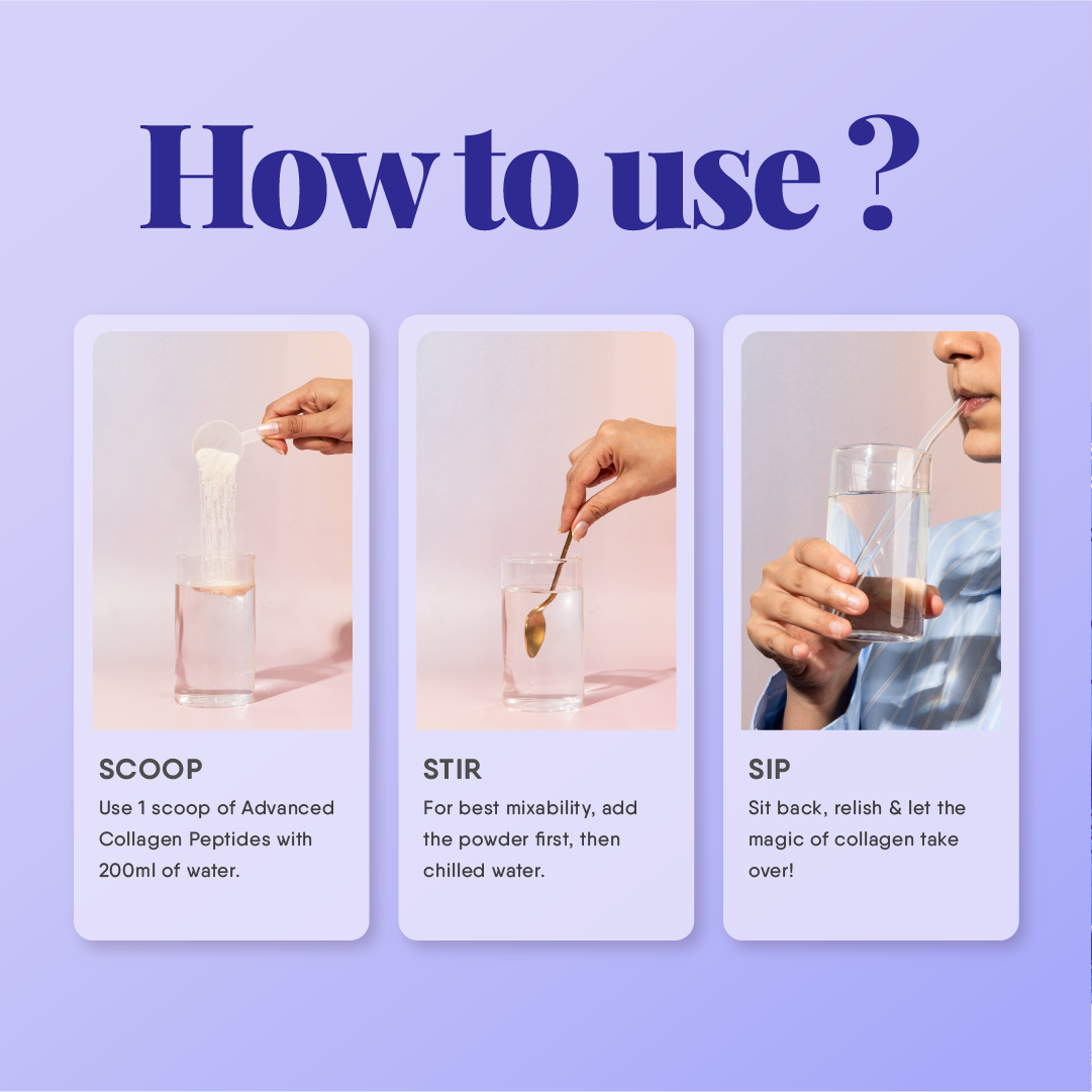 TruNativ Collagen Powder, Marine Collagen Type 1 & 3, 10g
