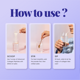 TruNativ Collagen Powder, Marine Collagen Type 1 & 3, 10g