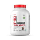 GNC Pro Performance 100% Whey Protein 4 Lbs + Nutristar Micronized CREA Gold Creatine Monohydrate 250g (83 Servings) - High-Performance Strength Combo
