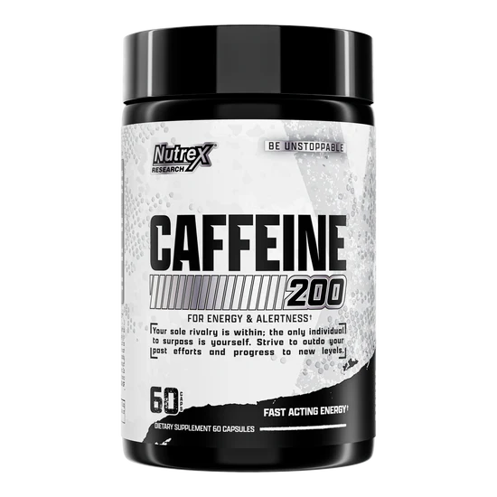 Nutrex Caffeine 200, 60 Liquid Capsules
