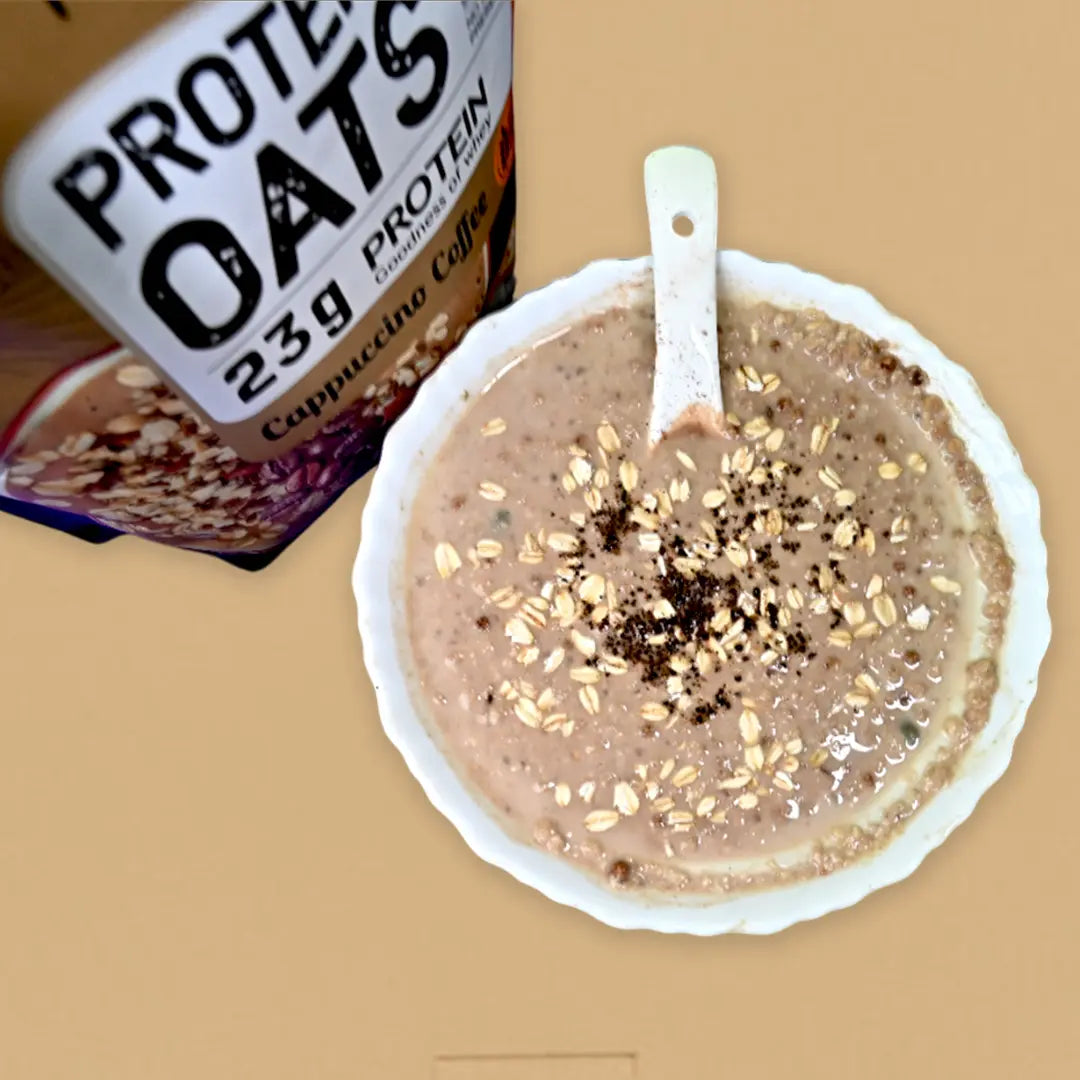 Nuts'Mor High Protein Oats with Goodness of Whey - 1Kg | 20 Servings