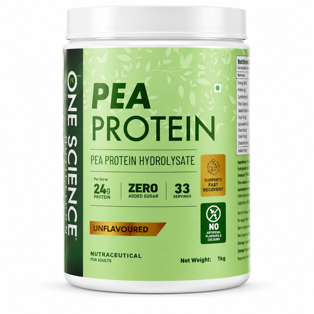 One Science Pea Protein Hydrolysate 1kg | 33 Servings