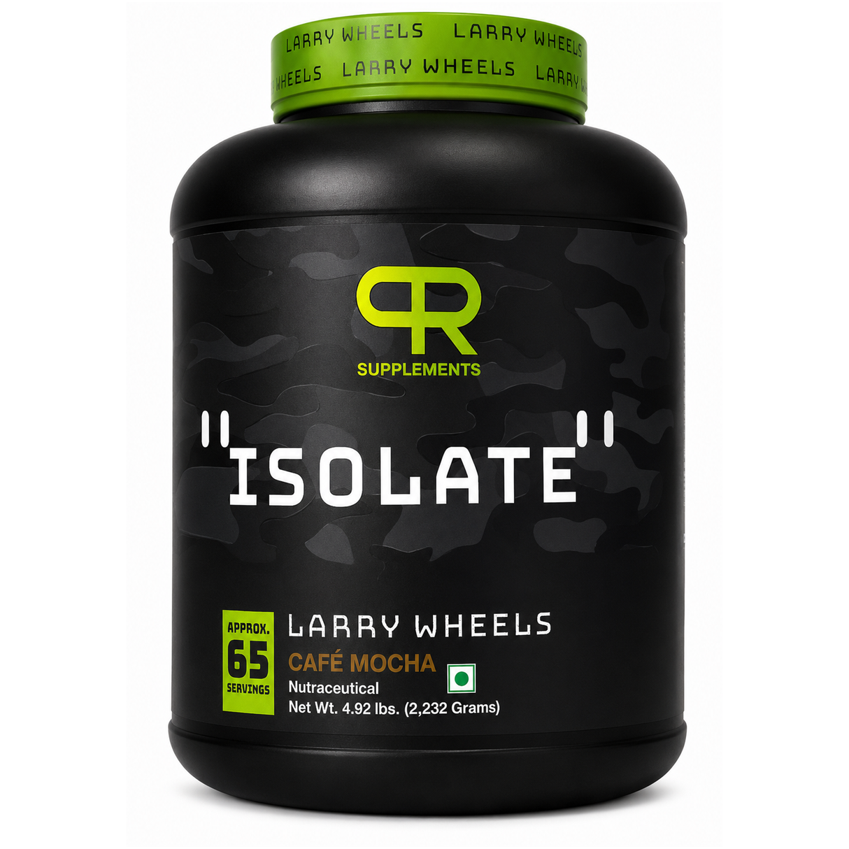 PR Supplements Larry Wheels Whey Isolate Powder | 2.23kg | 65 Servings