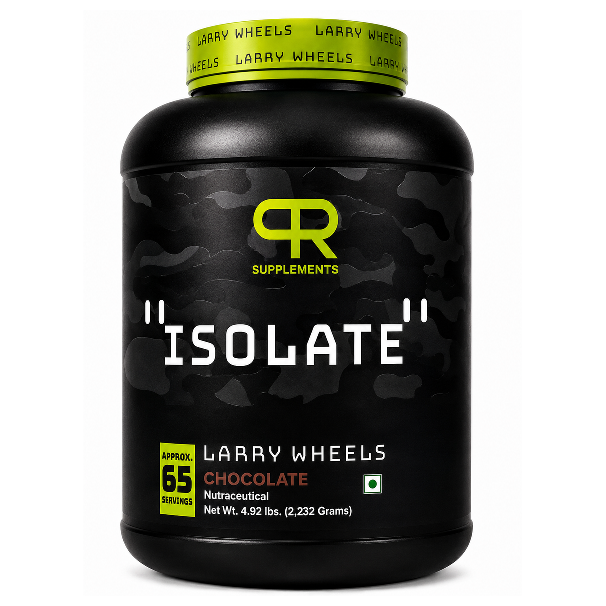 PR Supplements Larry Wheels Whey Isolate Powder | 2.23kg | 65 Servings