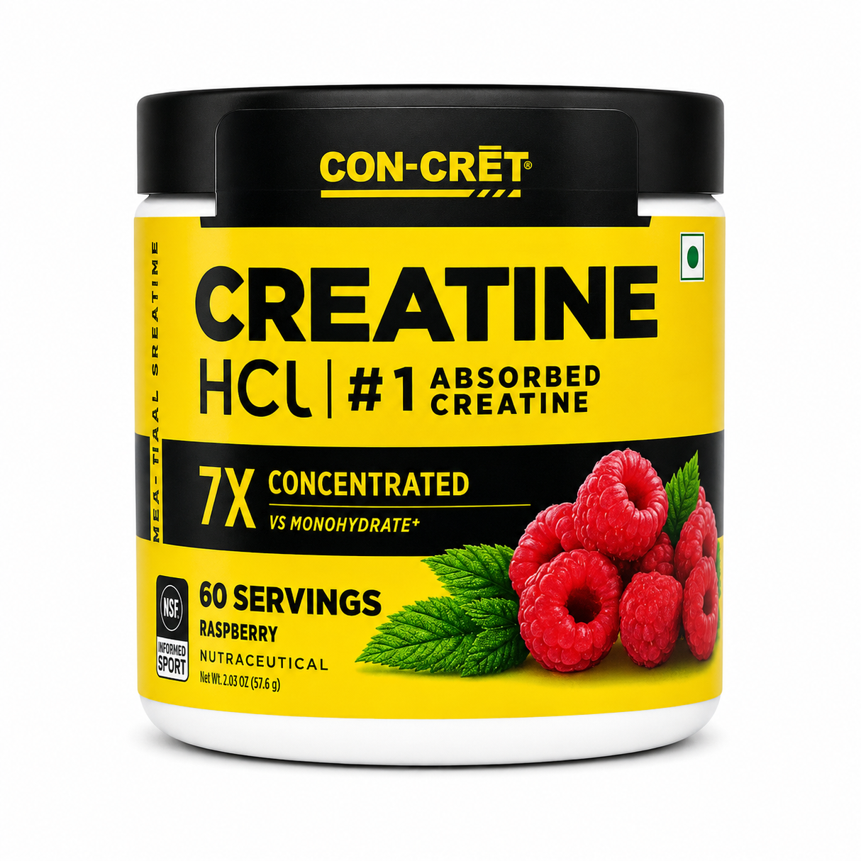 Con-Cret Creatine Pure Creatine HCL 45 Gm - 60 Servings