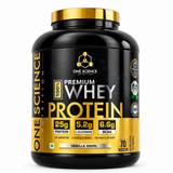 One Science Nutrition (OSN) Premium Whey Protein 5lbs | 25g Protein | 6.6g BCAA & 5.2g L-Glutamine | 70 Servings
