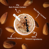 Nuts'Mor High Protein Oats with Goodness of Whey - 1Kg | 20 Servings