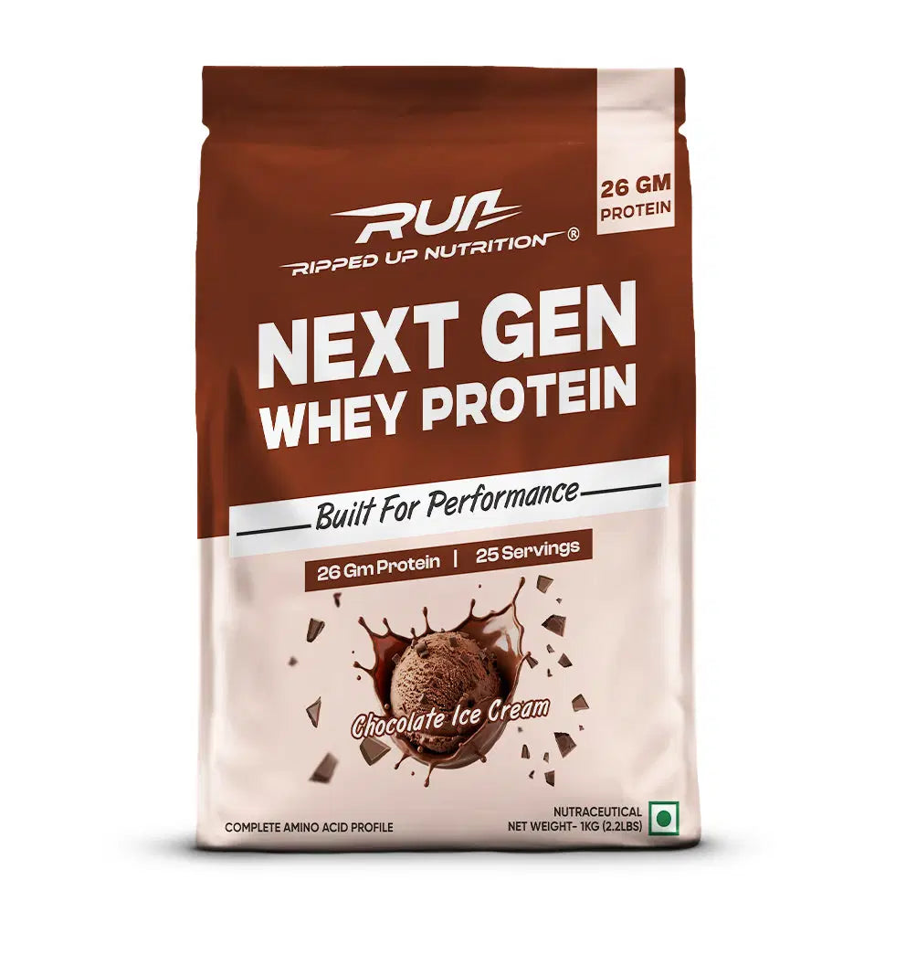 Ripped Up Nutrition Next Gen Protein | 26g Protein | Muscle Recovery Support | 1 Kg, 25 Servings
