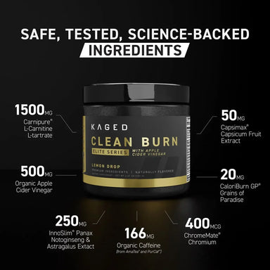 Buy Kaged Clean Burn Elite - 30 Servings Online