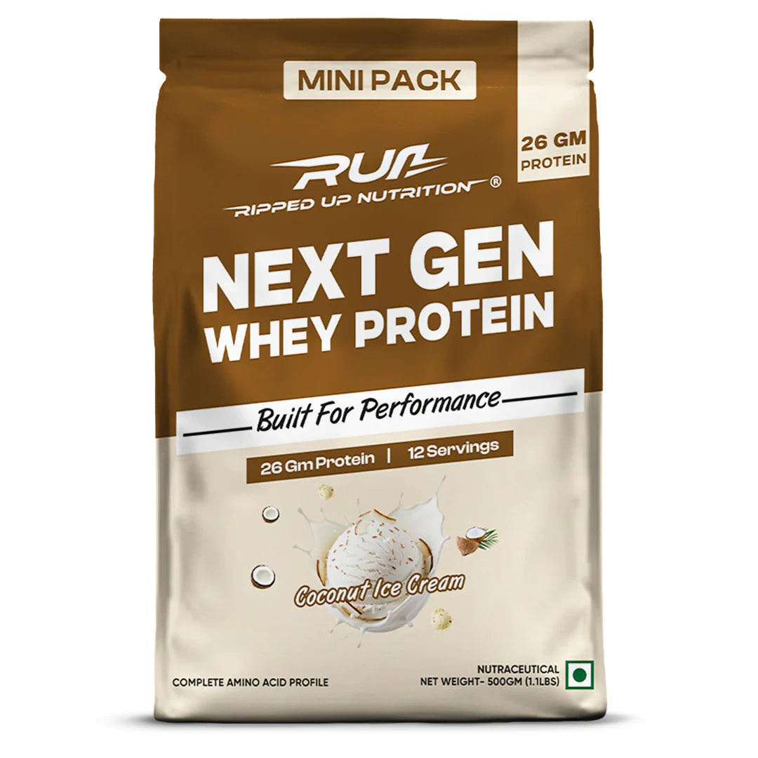 Ripped Up Nutrition Next Gen Protein | 26g Protein | Muscle Recovery Support | 500g, 12 Servings