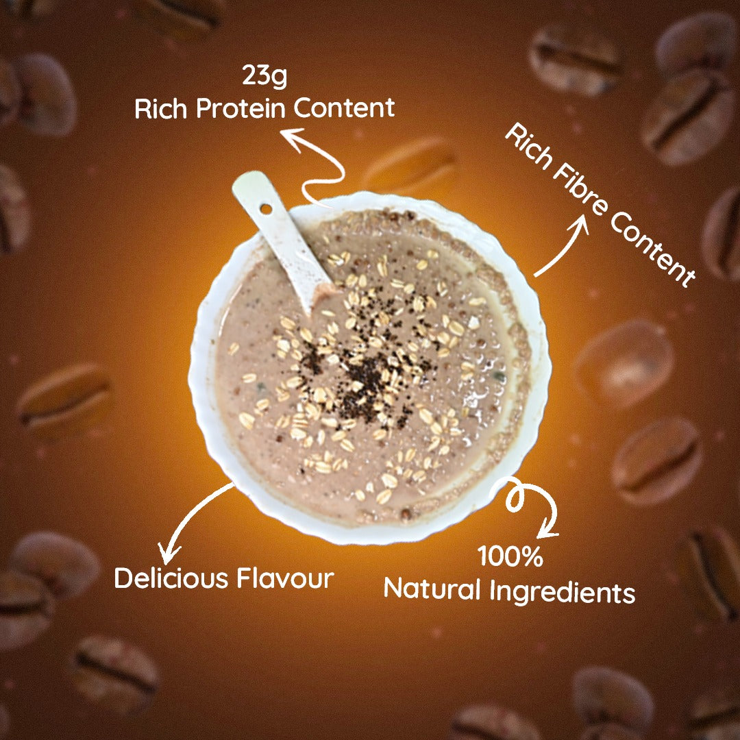 Nuts'Mor High Protein Oats with Goodness of Whey - 1Kg | 20 Servings