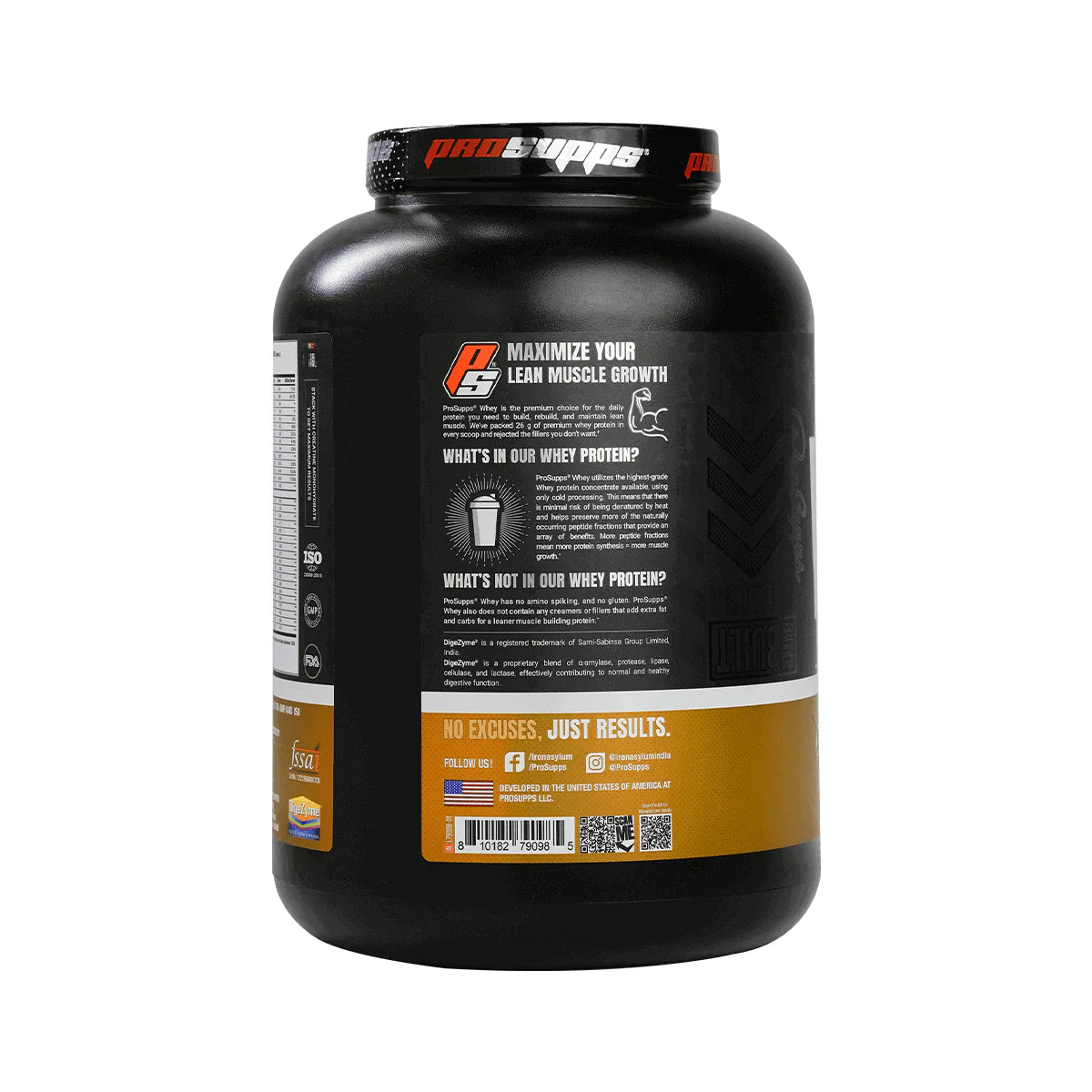 Prosupps Whey Protein Powder - 2.1 Kg, 50 Servings