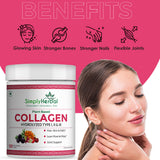 Simply Herbal Plant-Based Collagen Builder Powder 150g | Vitamin C, Silica & Biotin