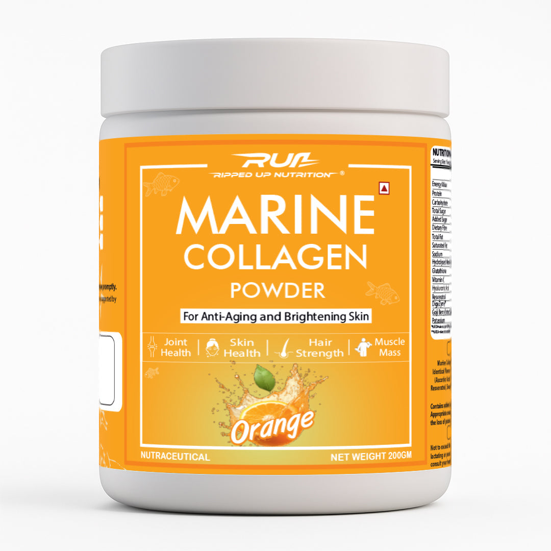 Ripped Up Nutrition Marine Collagen 200g, 20 Servings