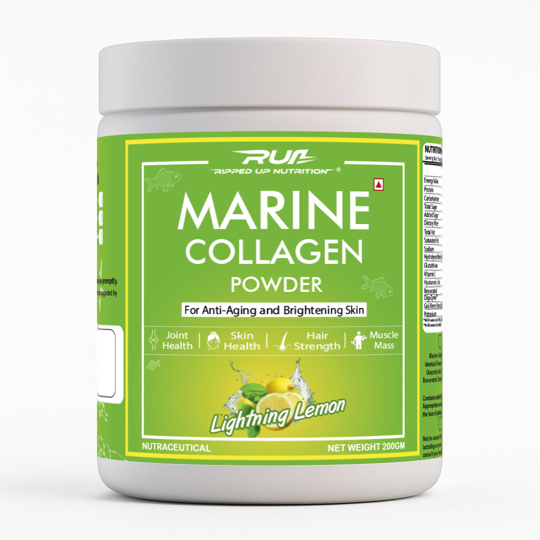 Ripped Up Nutrition Marine Collagen 200g, 20 Servings