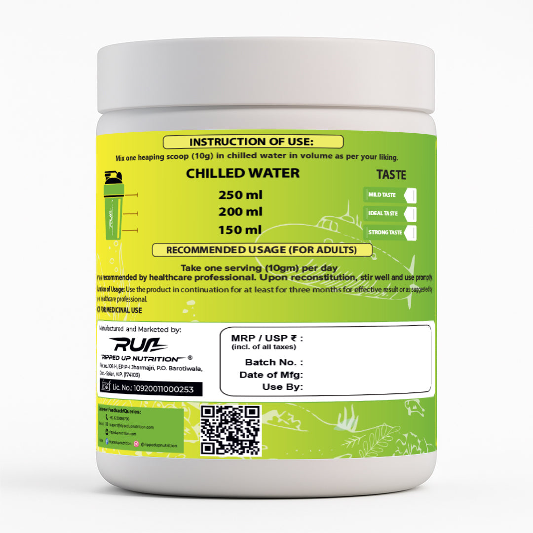 Ripped Up Nutrition Marine Collagen 200g, 20 Servings