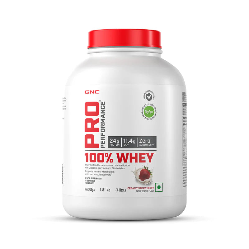 GNC Pro Performance 100% Whey Protein - 4 Lbs