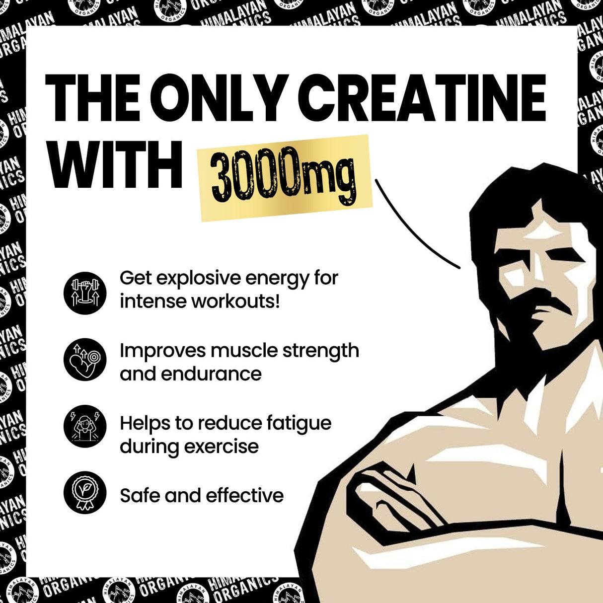 Himalayan Organics, Creatine Monohydrate 
