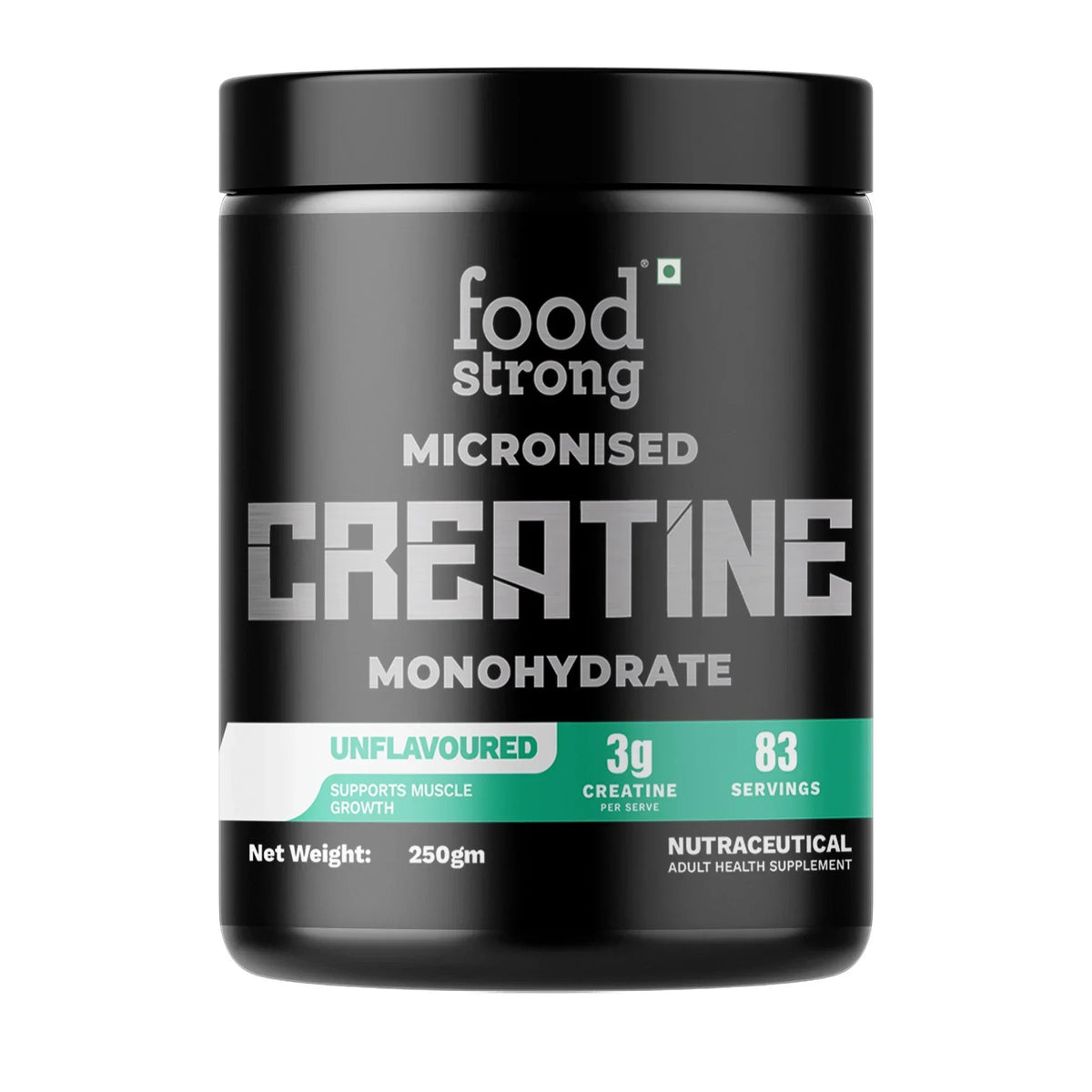 Buy Food Strong Creatine Monohydrate - 250 Gm Online | NutriStar