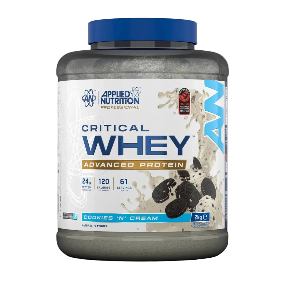 Applied Nutrition Critical Whey Protein Powder 2kg | 61 Servings