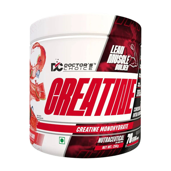Shop Doctor's Choice Creatine Monohydrate Watermelon 250g supplement at Nutristar