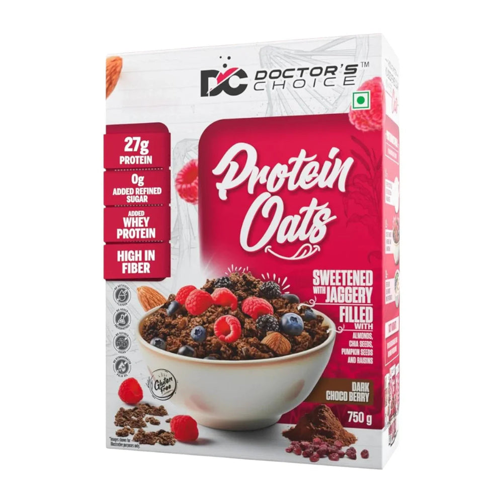Doctor's Choice Protein Oats 750 gm ( 15 Serving )