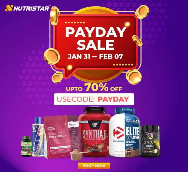 Discover premium wellness and protein supplements with up to 50% off