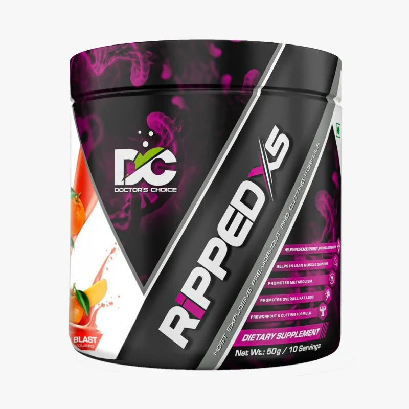Doctor's Choice RIPPED-X5 Professional Pre-Workout Formula 30 Servings