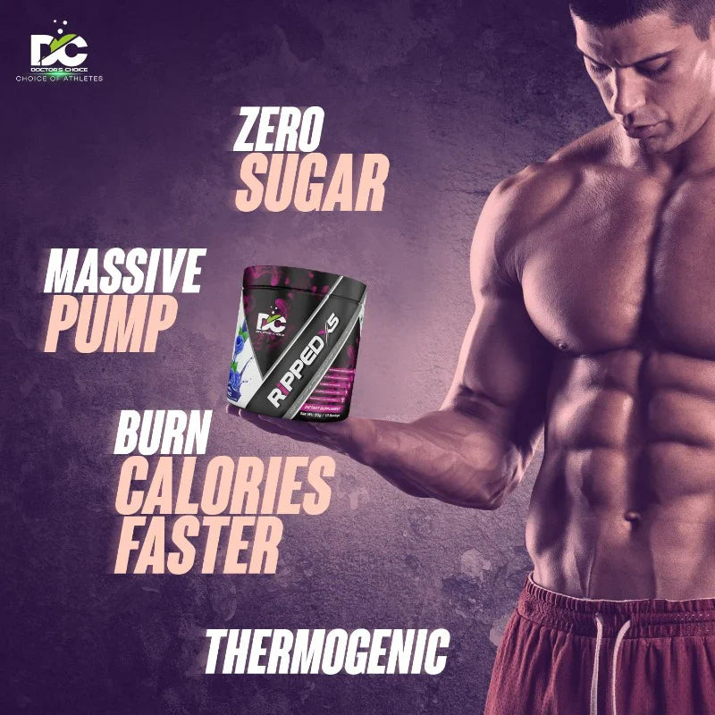 Doctor's Choice RIPPED-X5 Professional Pre-Workout Formula 30 Servings
