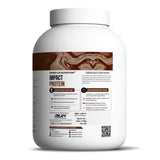 Ripped Up Nutrition Impact Protein Powder | Fermented Yeast & Soy Protein Isolate | 2.5kg | 50 Servings