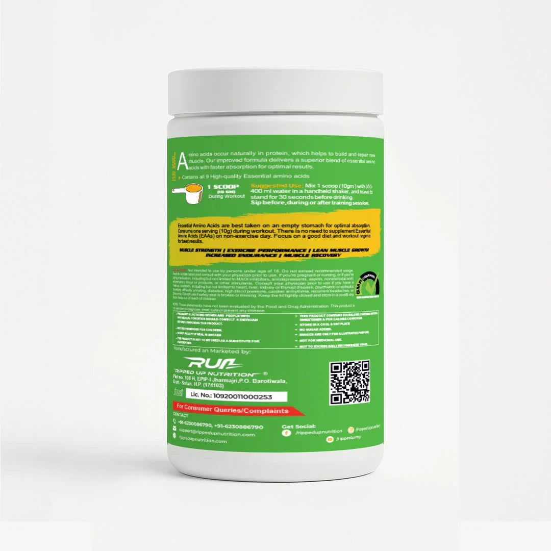 Ripped Up Nutrition BCAA + EAA Powder 30 Servings