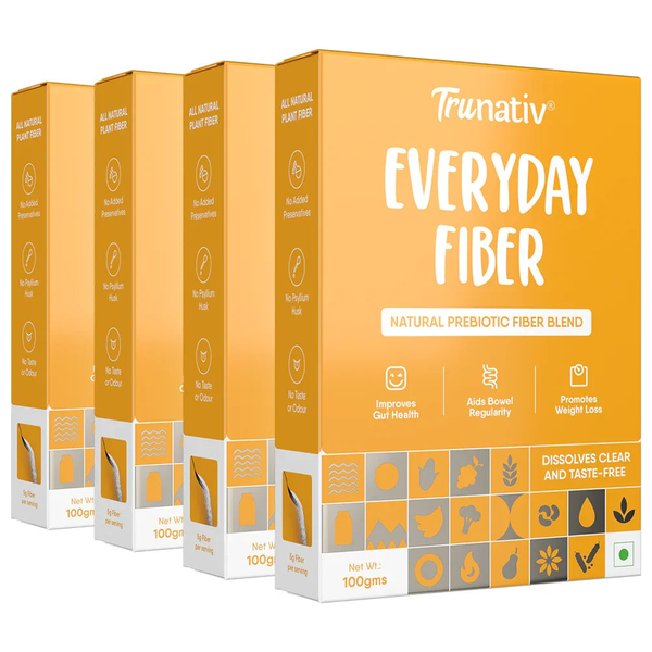 TruNativ Everyday Fiber, 100g (Pack of 4)
