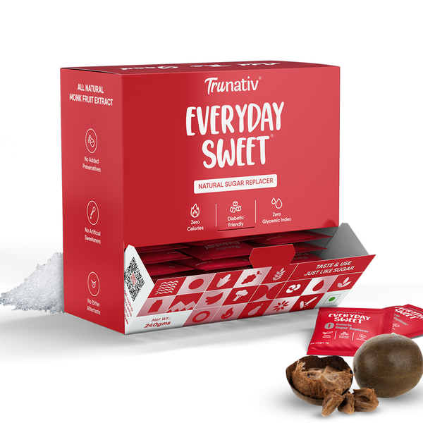 TruNativ Everyday Sweet, Monk Fruit Sachets (60 Sachets), 240g