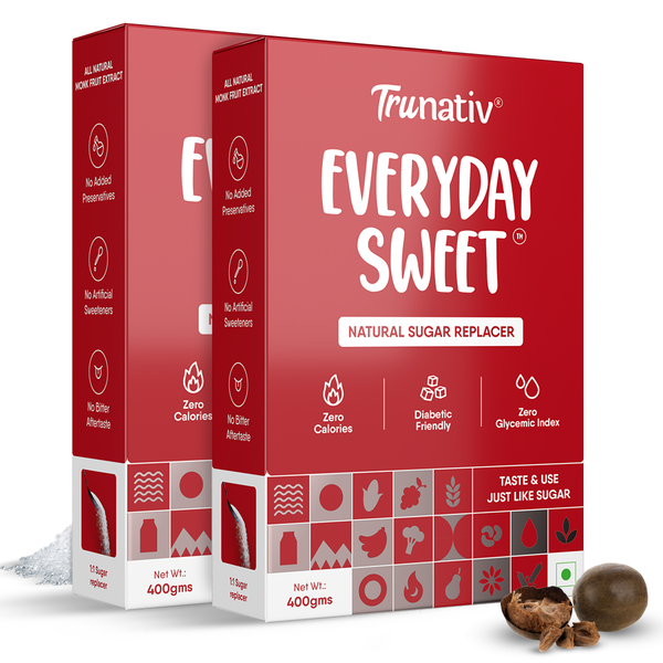 TruNativ Everyday Sweet, Monk Fruit Sweetener, 800g (Pack of 2)