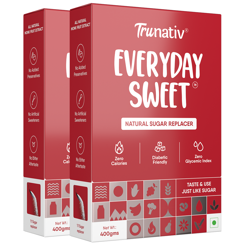 TruNativ Everyday Sweet, Monk Fruit Sweetener, 800g (Pack of 2)