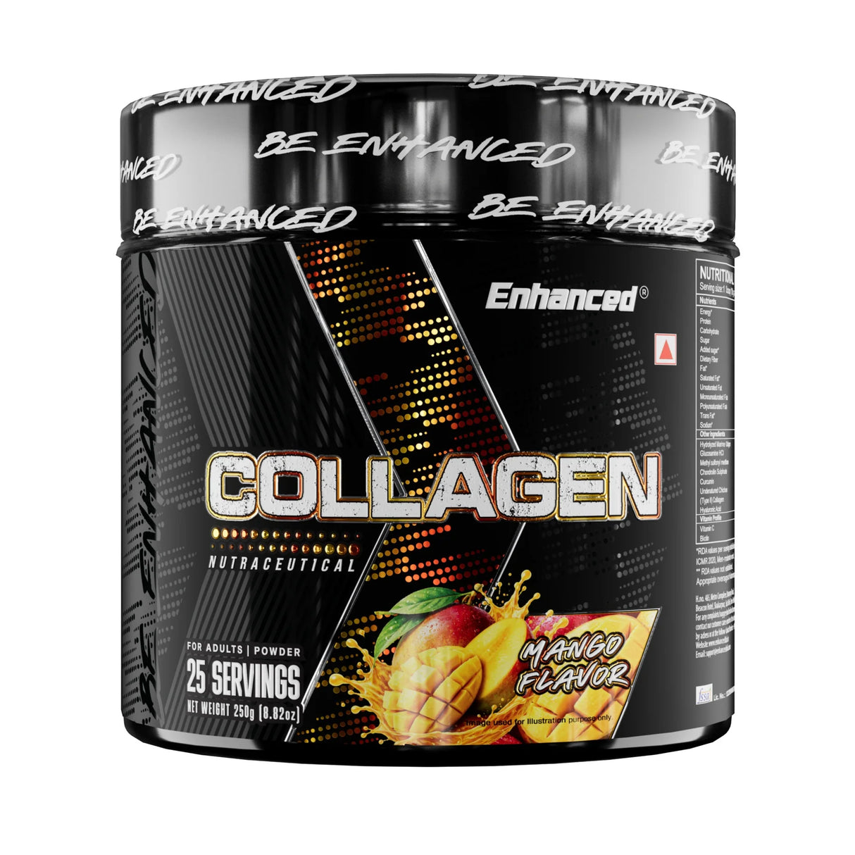 Enhanced Labs Collagen Powder 250g | 25 Servings