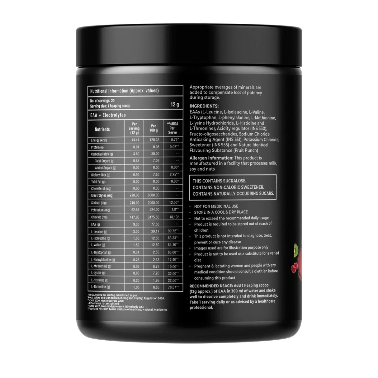 Food Strong EAA 9000 with Hydrating Electrolytes - 300 Gm