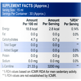 International Protein L-Carnitine Liquid 3200 - 30 Servings