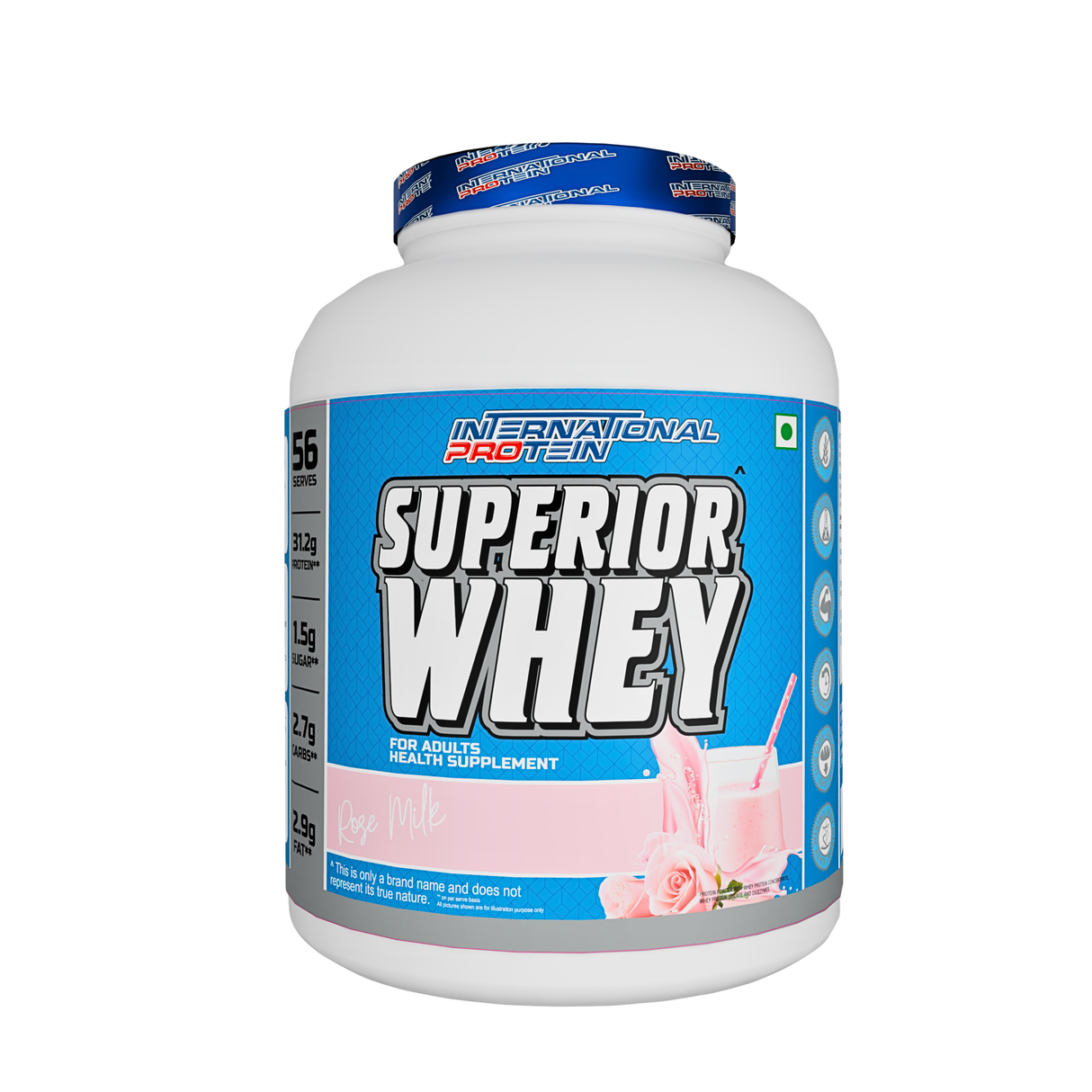 International Protein Superior Whey Protein (Australian) 5lbs - 56 Servings