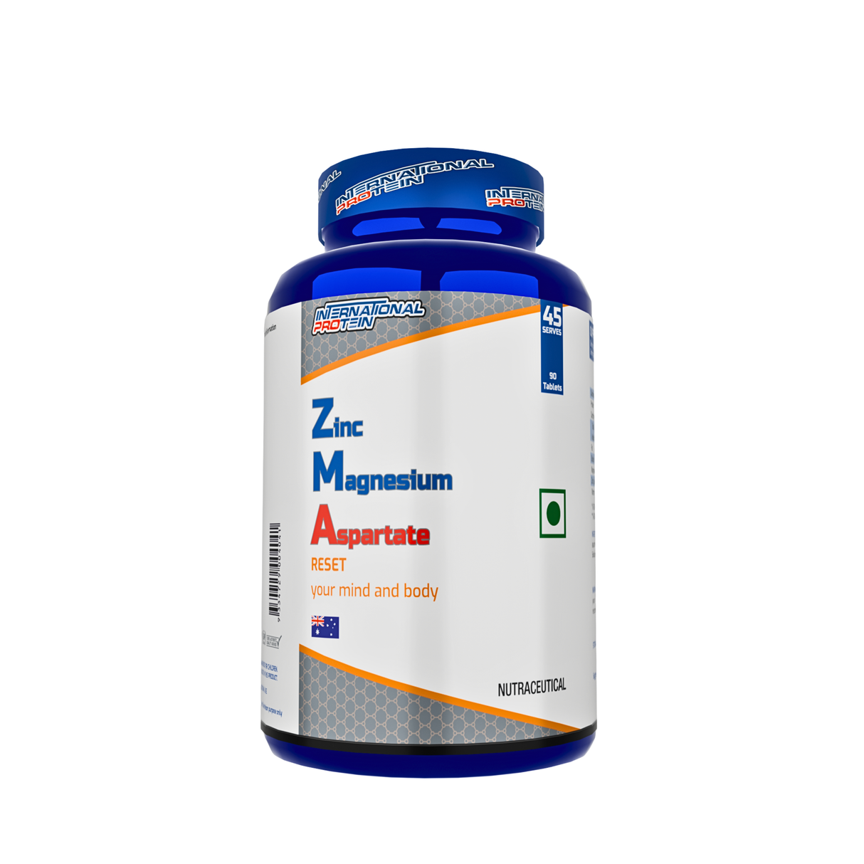 International Protein Zinc Magnesium Aspartate - 45 Servings