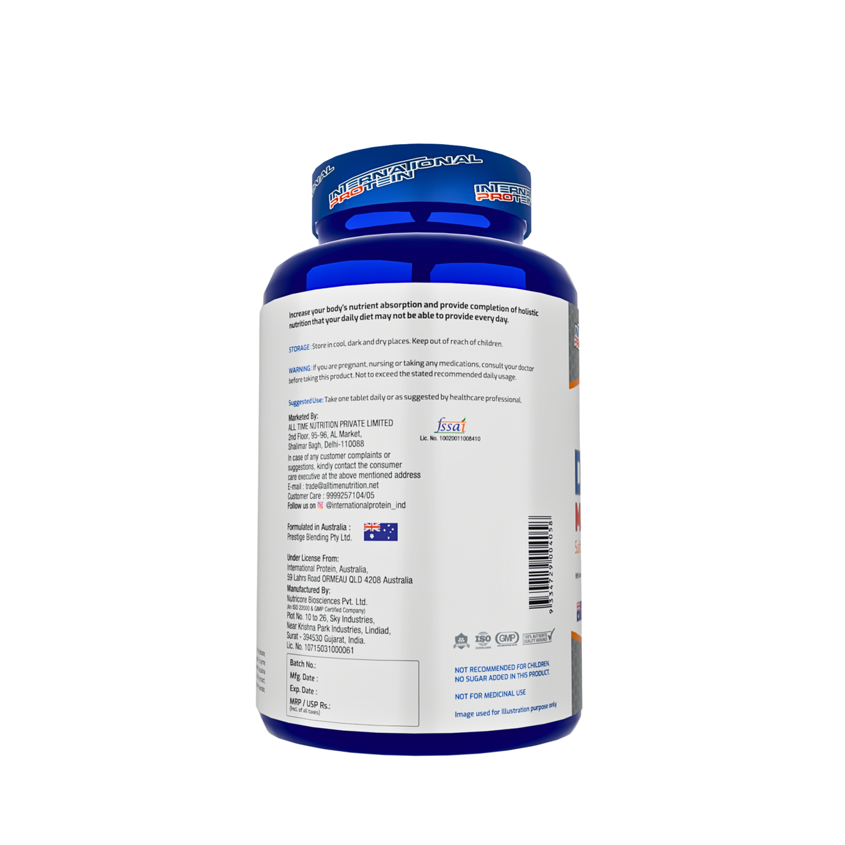 International Protein Multi-Vitamin - 60 Servings