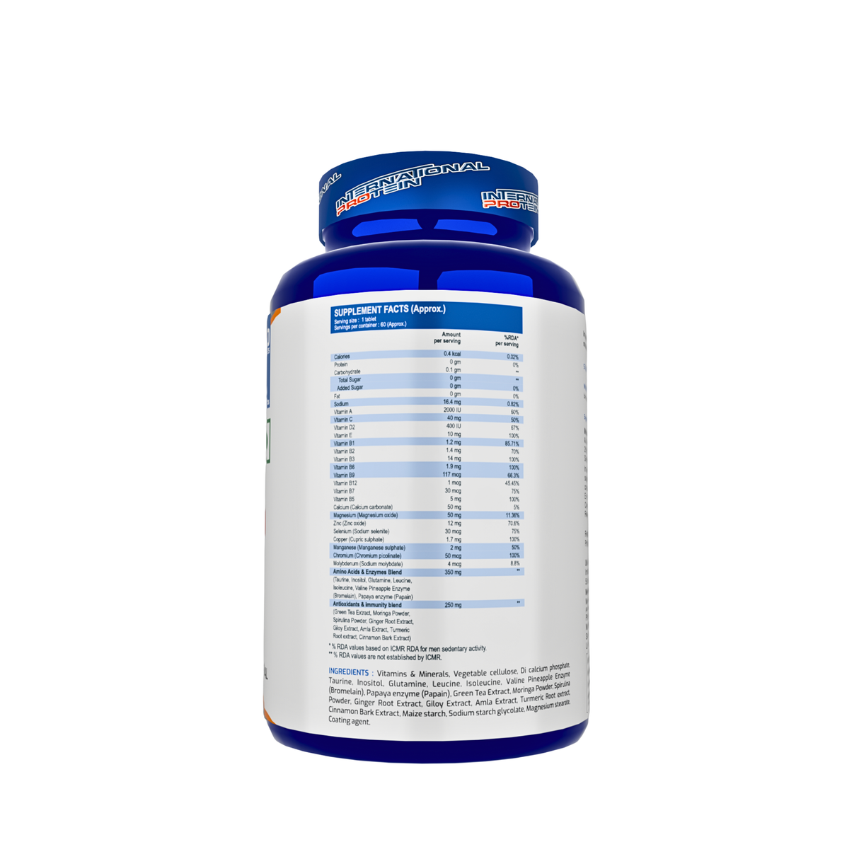 International Protein Multi-Vitamin - 60 Servings